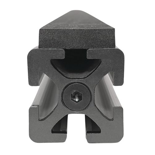 Productimage for with anti-slip coating with 2 clamping bolts Ø 20 mm