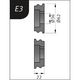 Productimage for Typ E3, Ø 62 x 26 x 22 mm