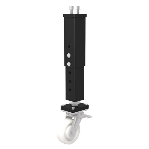 Productimage for Height adjustable with castor and fixing brake 550-750 instead of foot basic equipment 650