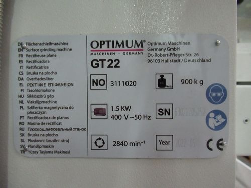 Productimage for OPTIgrind GT22 / 400V/3Ph/50Hz
