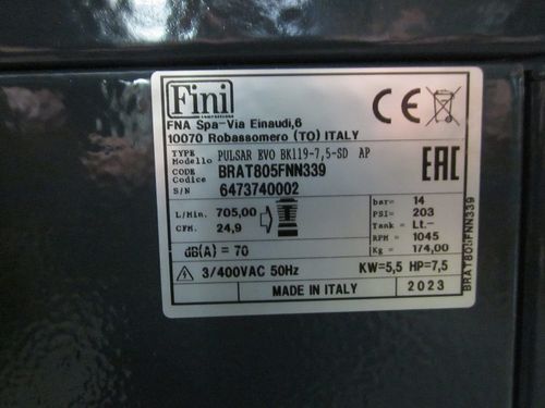 Productimage for Airprofi PULSAR Evo BK119-7,5-SD AP