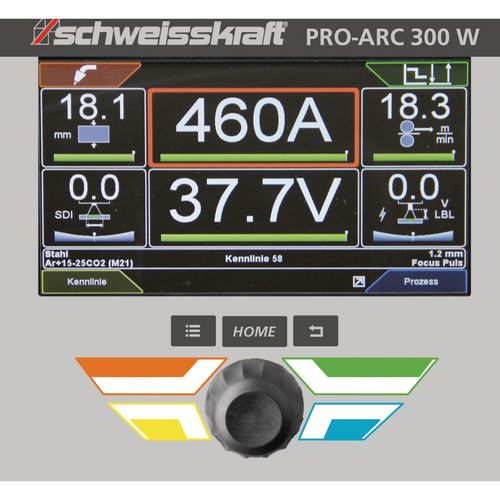 Productimage for PRO-ARC 300 W (Profi trolley, control panel below) Special offer set