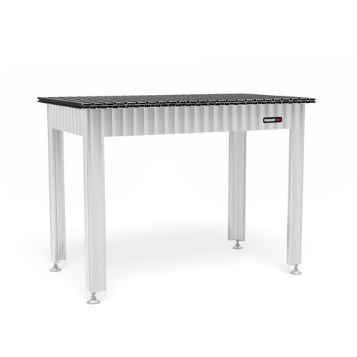Productimage for Siegmund with aluminum table profiles 1200x1000 System 16, height-adjustable