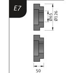 Productimage for Typ E7, Ø 126 x 65 x 50 mm