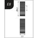 Productimage for Typ E8, Ø 62 x 26 x 22 mm